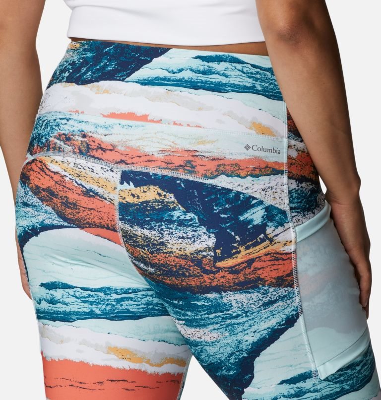 Women's Columbia Windgates II Leggings Multicolor | Plus Size CA-L6581
